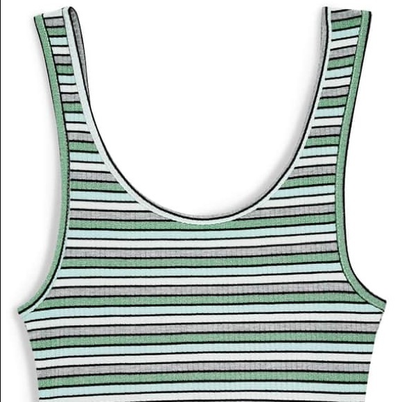 LAST ONE Topshop striped crop top - Picture 6 of 6